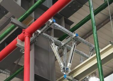 大庆市该抗震支架的整体式支吊架结构协调性好
